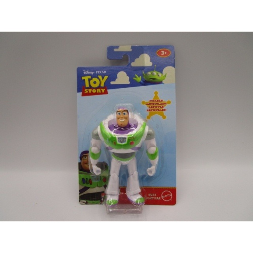 Disney Pixar Toy Story Buzz Lightyear Posable Action Figure Mattel